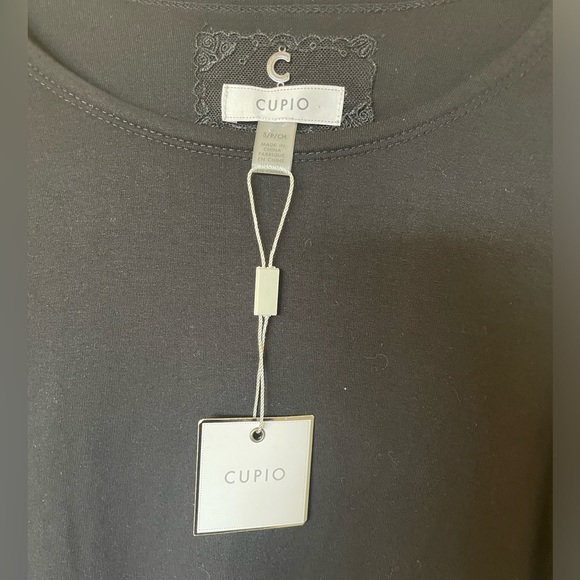 Cupio Black Sequin Statement Sleeves Blouse Long Sleeve Size Small - Picture 4 of 8